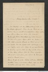 Nachlass Franz Steindachner, Brief von Eduard Graeffe an Franz Steindachner (27.09.1883), Inv.Nr. 173.09, Seite 1